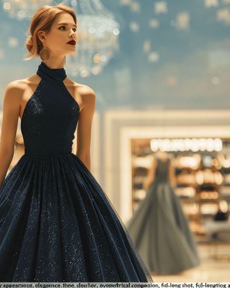 Robe bleu marine chic : l’élégance intemporelle