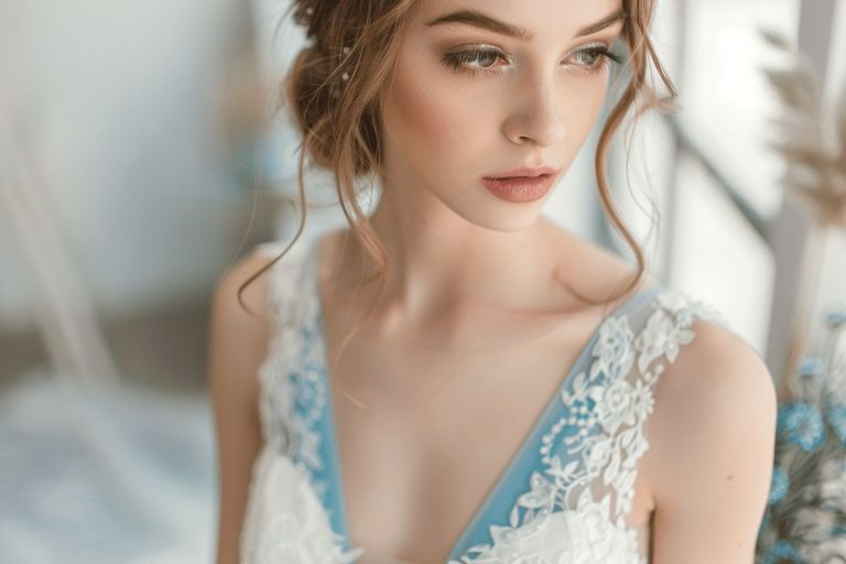 Robe de mariage blanc et bleu : comment bien la choisir ?