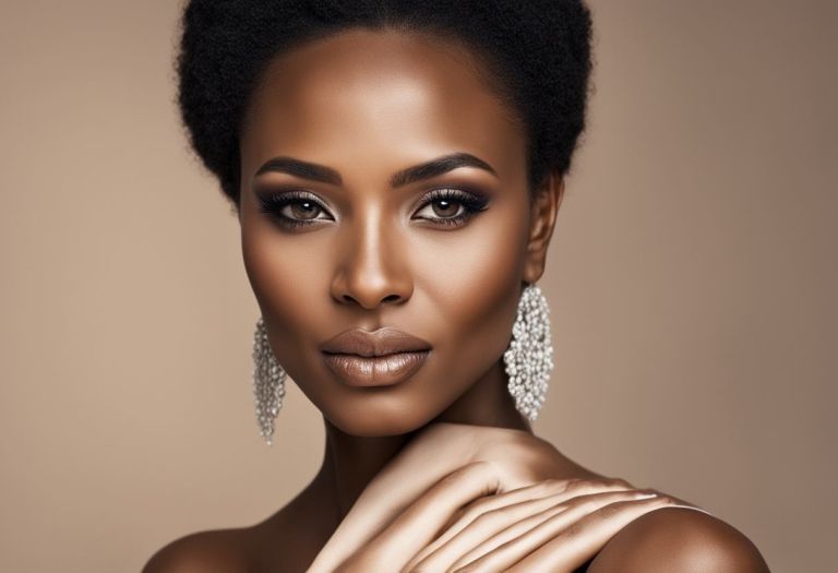 Maquillage peau ébène