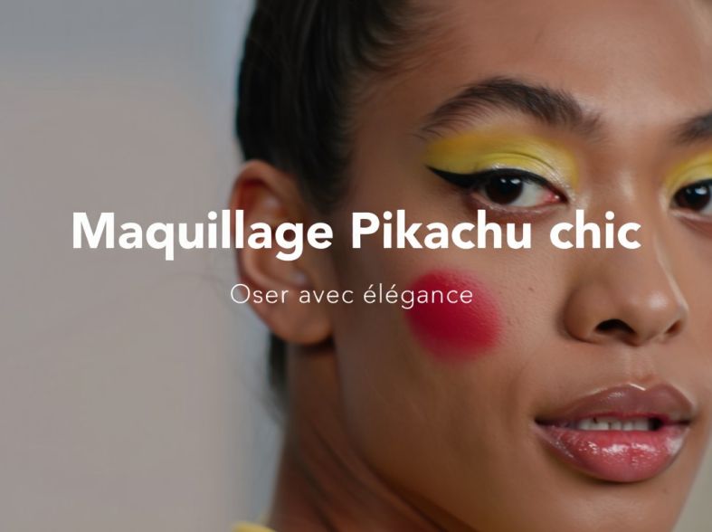 Maquillage Pokémon Pikachu