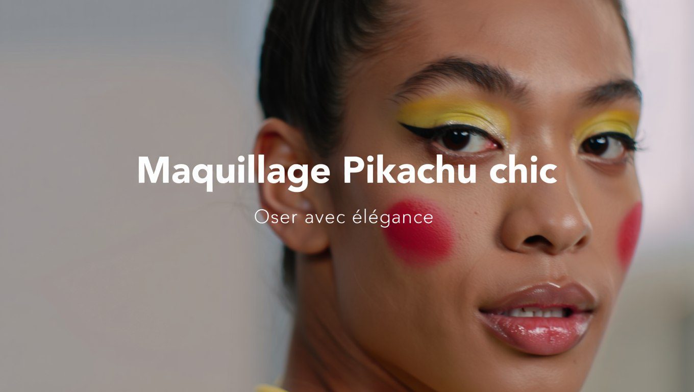 Maquillage Pokémon Pikachu